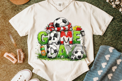 Retro Game Day Soccer PNG, Soccer Mama PNG, Soccer Clipart Product Image 4