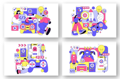 10 Game Development Process Illustration Product Image 3