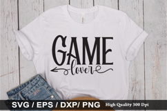 Game lover - Game Day SVG Design Product Image 1