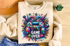 Game Controller PNG, Game Over PNG, Gamer PNG, Gaming PNG Product Image 3