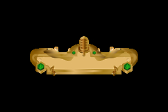 Game ui asset luxury gold wih icon music and diamond design Product Image 2