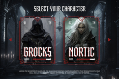 Gameback - Pixelate Blackletter Condensed / Tall Game Font Product Image 10