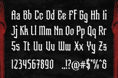 Gameback - Pixelate Blackletter Condensed / Tall Game Font Product Image 2