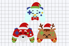 Gamer Christmas 3D SVG Product Image 2