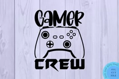 Gamer Crew SVG Video Game Svg Gamer Svg Gaming Svg Product Image 2