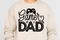 Gamer dad SVG, Father&#039;s Day SVG Product Image 1