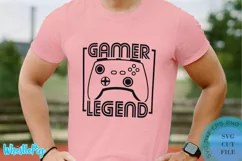 Gaming Legend Svg Gamer Svg Gaming Svg Video Gamer SVG Product Image 1