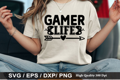 Gaming SVG Design - Gamer dads have more lives Product Image 5