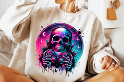 Game Controller PNG, Skeleton PNG, Gamer PNG, Gaming PNG Product Image 3