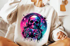 Game Controller PNG, Skeleton PNG, Gamer PNG, Gaming PNG Product Image 3