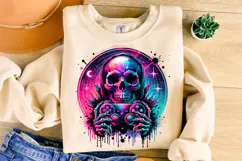 Game Controller PNG, Skeleton PNG, Gamer PNG, Gaming PNG Product Image 1