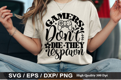 Gaming SVG Bundle -Gaming Quotes Svg Designs Bundle Product Image 9