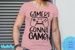 Gamers Gonna Game Svg Gamer Svg Gaming Svg Video Gamer SVG Product Image 1