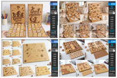 Games and Toys Laser Cut Mega Bundle | Board Games | Puzzles Product Image 3