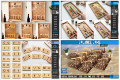Games and Toys Laser Cut Mega Bundle | Board Games | Puzzles Product Image 5