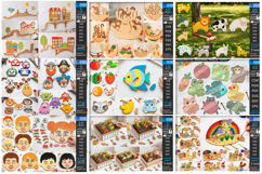 Games and Toys Laser Cut Mega Bundle | Board Games | Puzzles Product Image 2