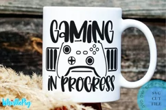 Gaming In Progress Svg Gamer Svg Gaming Svg Gamer SVG Funny Product Image 1