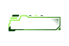 Gaming overlay border frame panel decoration Product Image 1