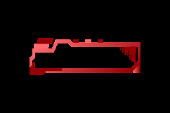 Gaming overlay border frame panel vector Product Image 2