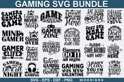 Gaming SVG Bundle -Gaming Quotes Svg Designs Bundle Product Image 1