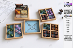Tabletop Gaming Dice Tray Laser Cut | Board Game | RPG Games Product Image 1