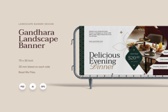 Gandhara Sanctuary - Landscape Banner Product Image 1