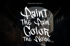 Gangsta Verse | Graffiti Font Product Image 6