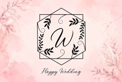 Ganisya Floral Monogram Product Image 3