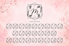 Ganisya Floral Monogram Product Image 4