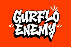 Ganker Storm - Simple Graffiti Font with Swash Product Image 5