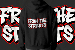 Ganker Storm | Graffiti Swash Webfont for Bold Urban Website Product Image 3