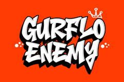 Ganker Storm | Graffiti Swash Webfont for Bold Urban Website Product Image 5