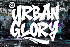 Ganker Storm | Graffiti Swash Webfont for Bold Urban Website Product Image 6