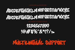 Ganker Storm | Graffiti Swash Webfont for Bold Urban Website Product Image 7