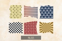 Vintage Garage Tools Seamless Torn Paper Product Image 1