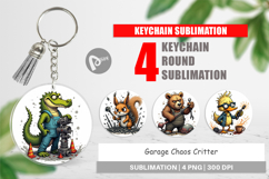 Keychain Garage Chaos Critter Product Image 1