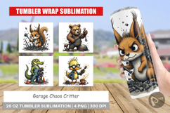 Tumbler Garage Chaos Critter Product Image 1