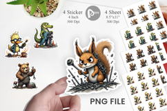 Garage Chaos Critter Sticker Product Image 1