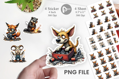 Garage Chaos Critter Sticker Product Image 1