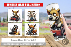 Tumbler Garage Chaos Critter Product Image 1