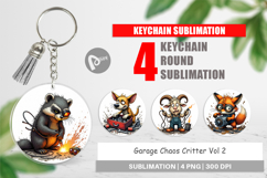 Keychain Garage Chaos Critter Product Image 1