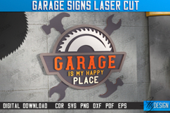 Personalized Garage Signs Laser Cut Bundle, Gifts for Men Product Image 9