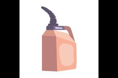 Vector illustration of a gas cylinder for liquids Product Image 1