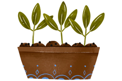 Cozy Garden Harvest Hand Drawn Clipart Collection Bring Product Image 7