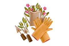 Agriculture Spring Garden Clipart Set A warm and cozy garden Product Image 13