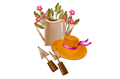 Agriculture Spring Garden Clipart Set A warm and cozy garden Product Image 14
