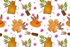 Agriculture Spring Garden Clipart Set A warm and cozy garden Product Image 7