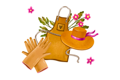 Agriculture Spring Garden Clipart Set A warm and cozy garden Product Image 9