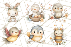 Garden Animals Clipart PNG for Spring Crafts Product Image 2
