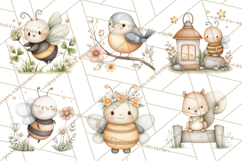 Garden Animals Clipart PNG for Spring Crafts Product Image 4
